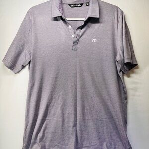 Travis Mathew Purple Polo Shirt‎ Classic Fit